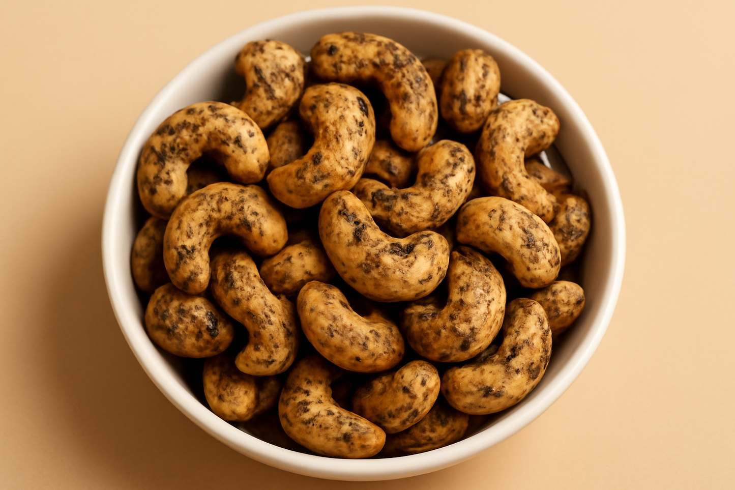 Spicy Fried Black Pepper Cashews