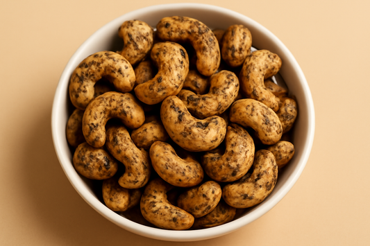 Spicy Fried Black Pepper Cashews